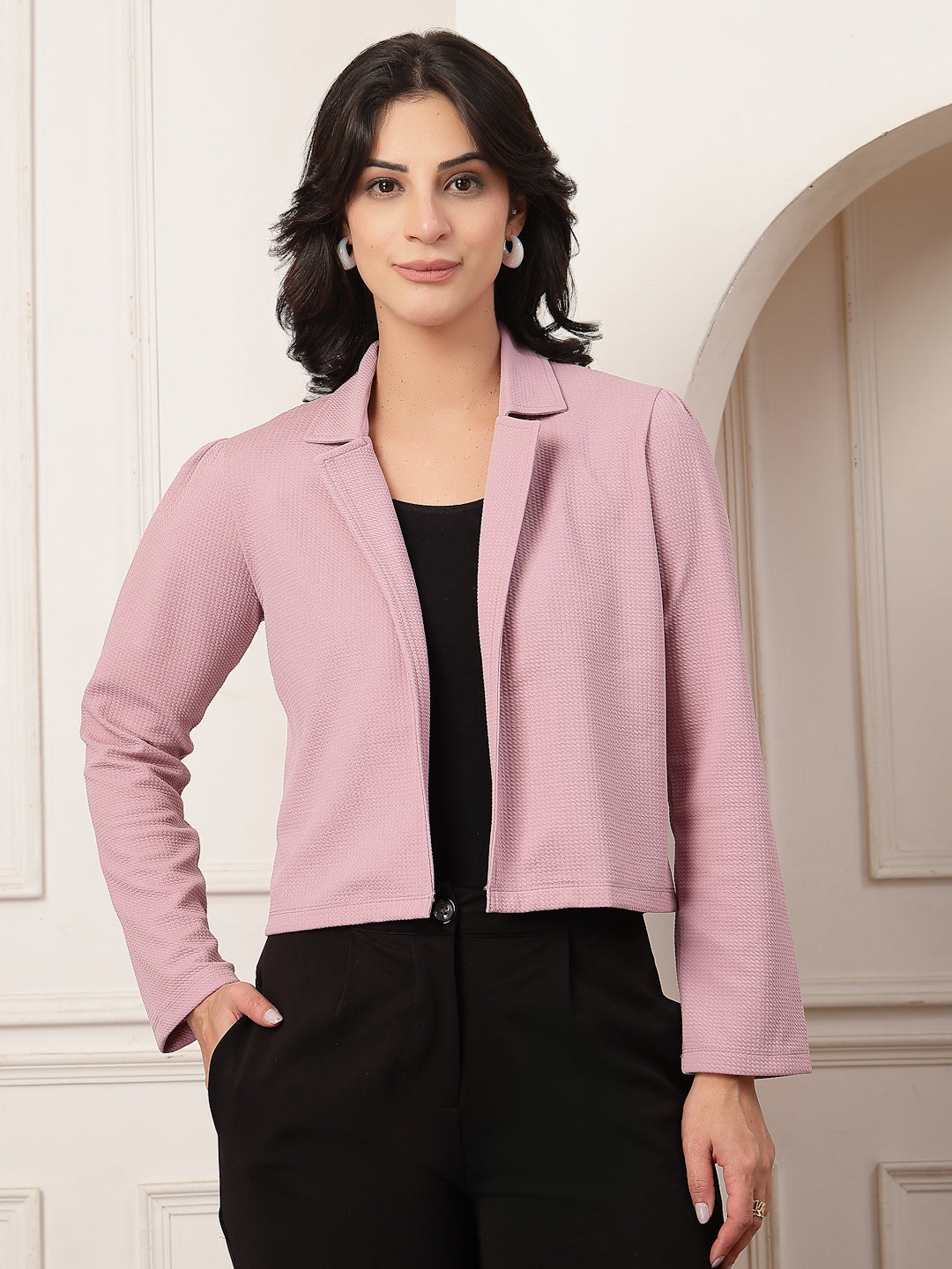 Style Quotient Women Rose Shacket-Shirts-StyleQuotient