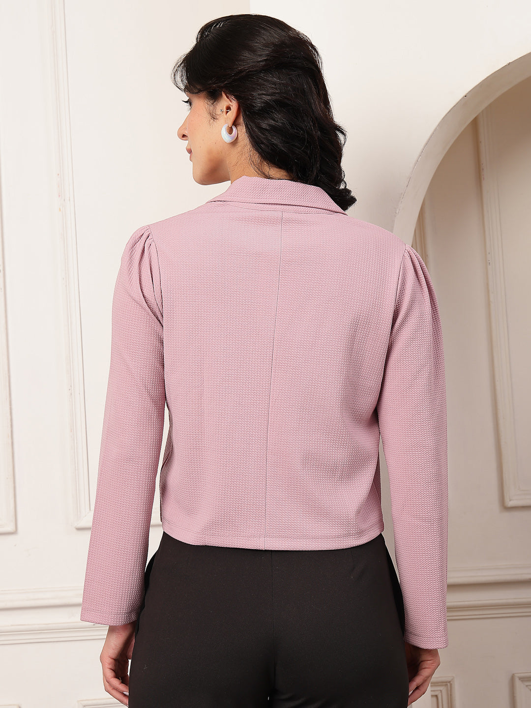 Style Quotient Women Rose Shacket-Shirts-StyleQuotient
