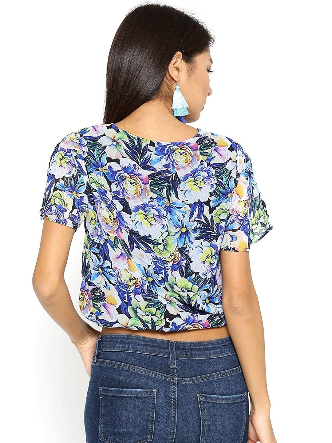 Style Quotient Womens Floral Print RegularTops-Tops-StyleQuotient