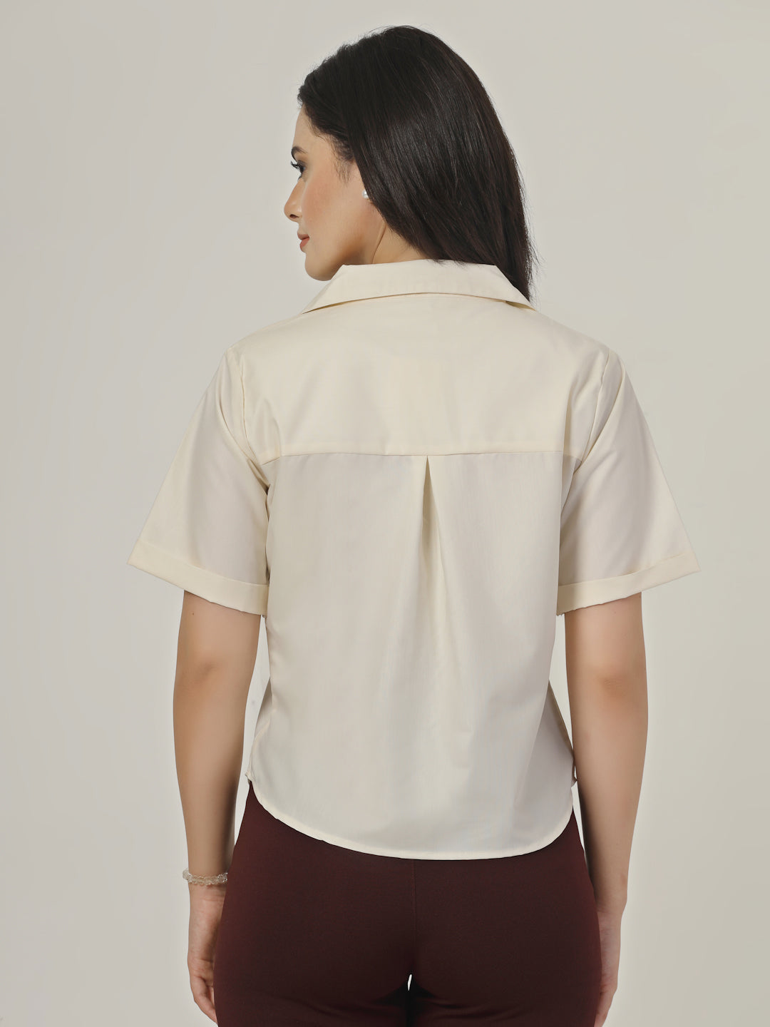 Style Quotient Womens Shirt with front Double Pockets-Shirts-StyleQuotient