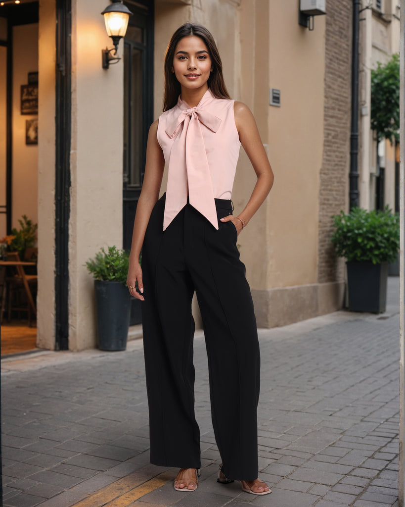 Style Quotient Women Solid Olive Polycotton Formal Top-Tops-StyleQuotient