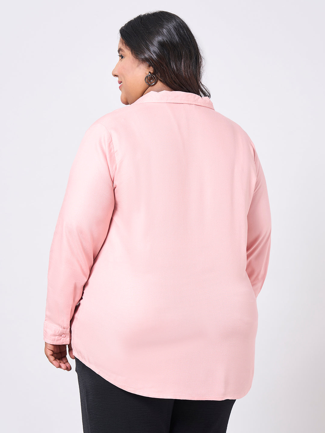 Style Quotient Women Rayon Twill Nude Shirt-Shirts-StyleQuotient