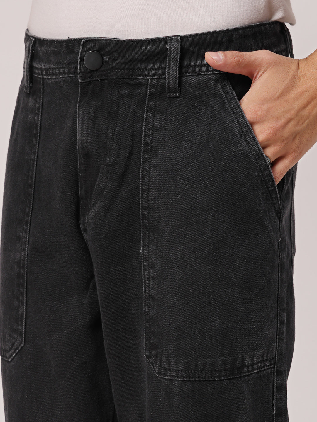 Style Quotient Men Relaxed Loose Fit Cargos-Mens Jeans-StyleQuotient