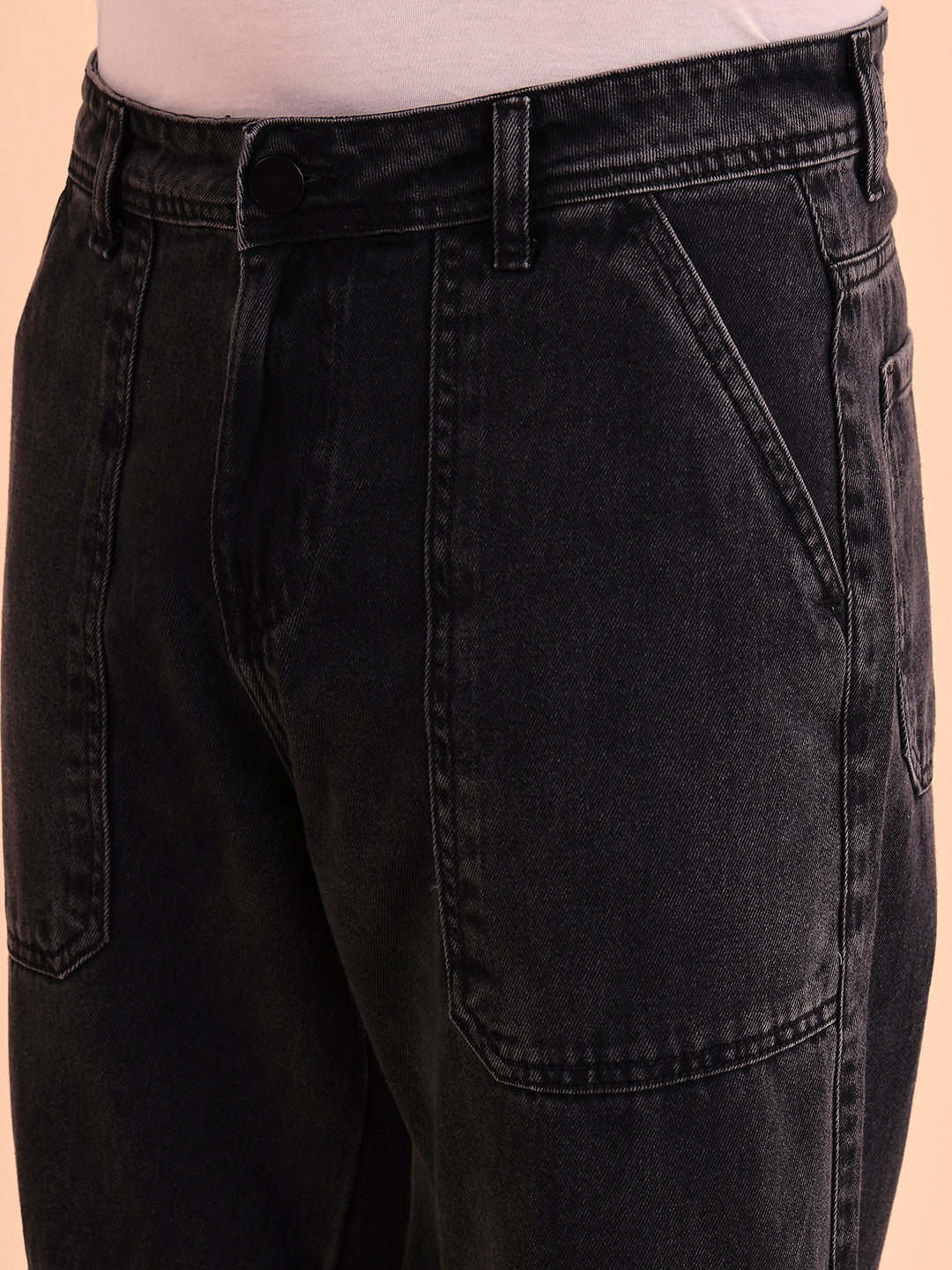 Style Quotient Men Relaxed Loose Fit Cargos-Mens Jeans-StyleQuotient