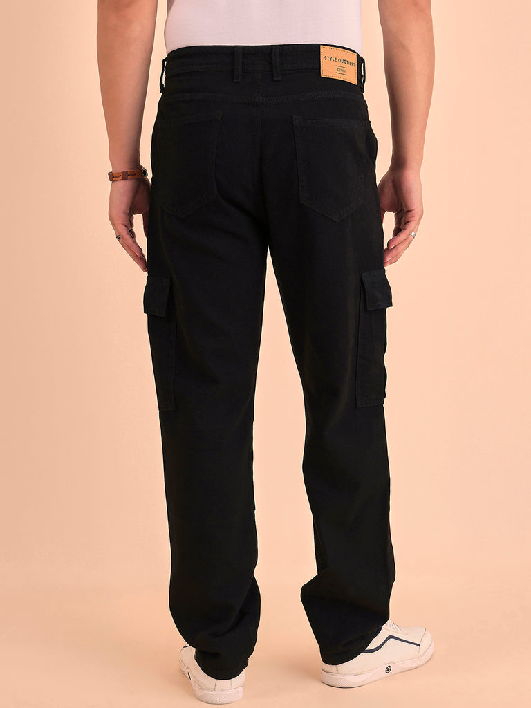 Style Quotient Men Relaxed Loose Fit Cargos-Mens Jeans-StyleQuotient