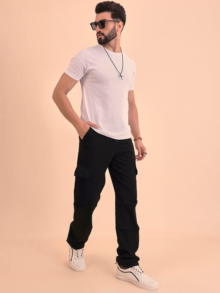 Style Quotient Men Relaxed Loose Fit Cargos-Mens Jeans-StyleQuotient