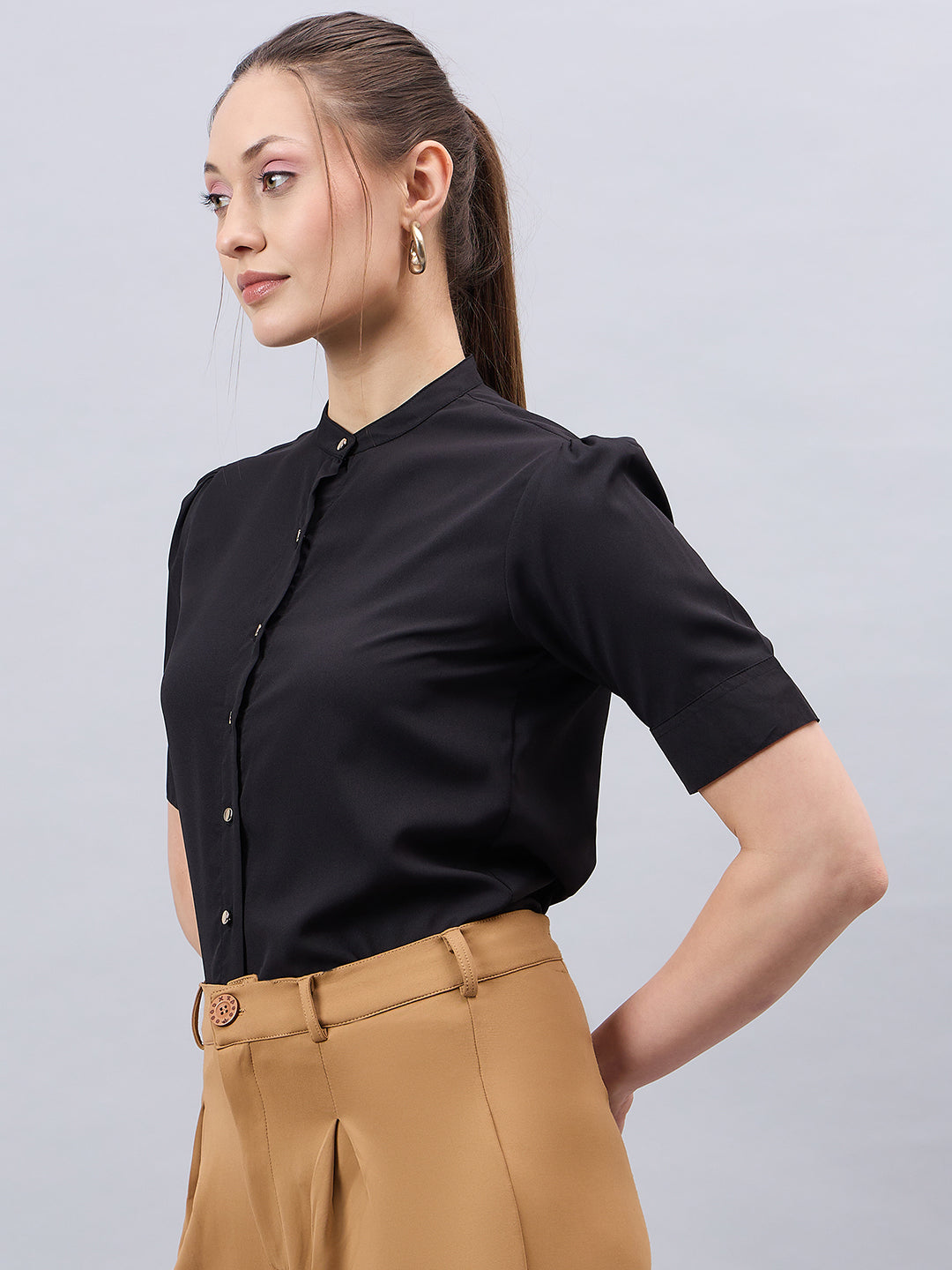 Style Quotient Womens Short Sleeve Shirt-Shirts-StyleQuotient