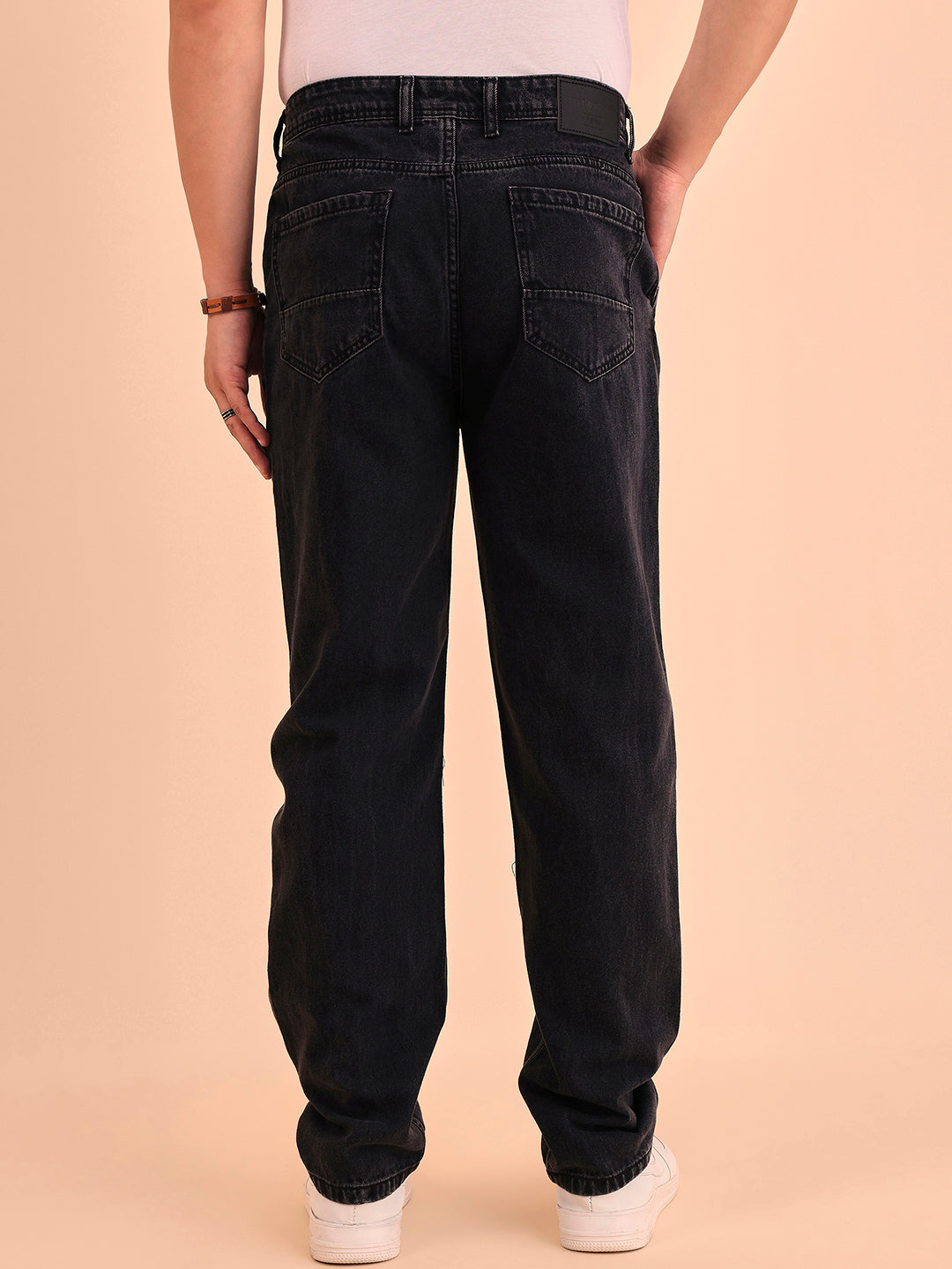 Style Quotient Men Relaxed Fit High Rise Cotton Jeans-Mens Jeans-StyleQuotient