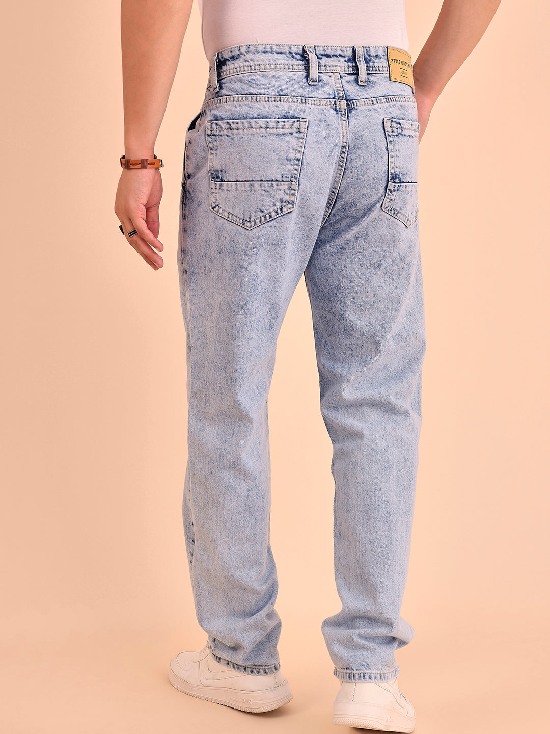 Style Quotient Men Relaxed Fit High Rise Cotton Jeans-Mens Jeans-StyleQuotient