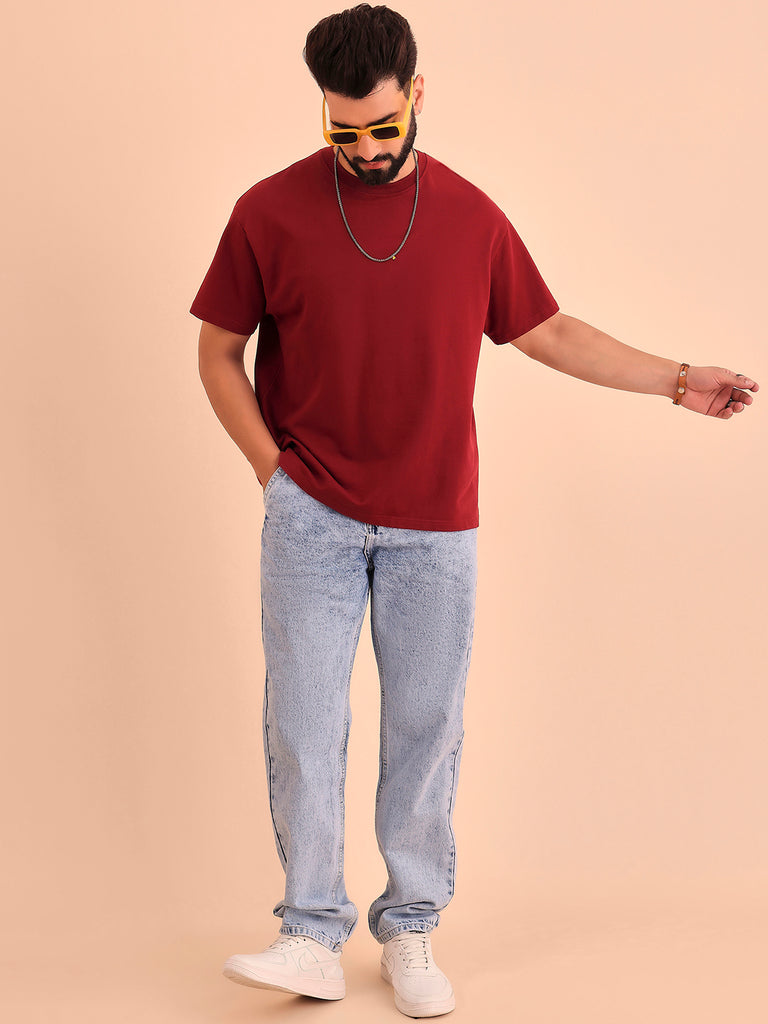 Style Quotient Men Relaxed Fit High Rise Cotton Jeans-Mens Jeans-StyleQuotient