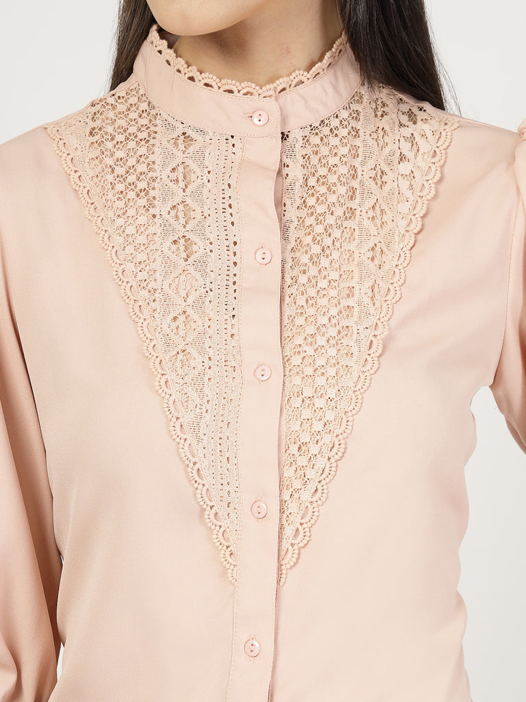 Style Quotient Womens Three-quarter Sleeve Shirt-Shirts-StyleQuotient
