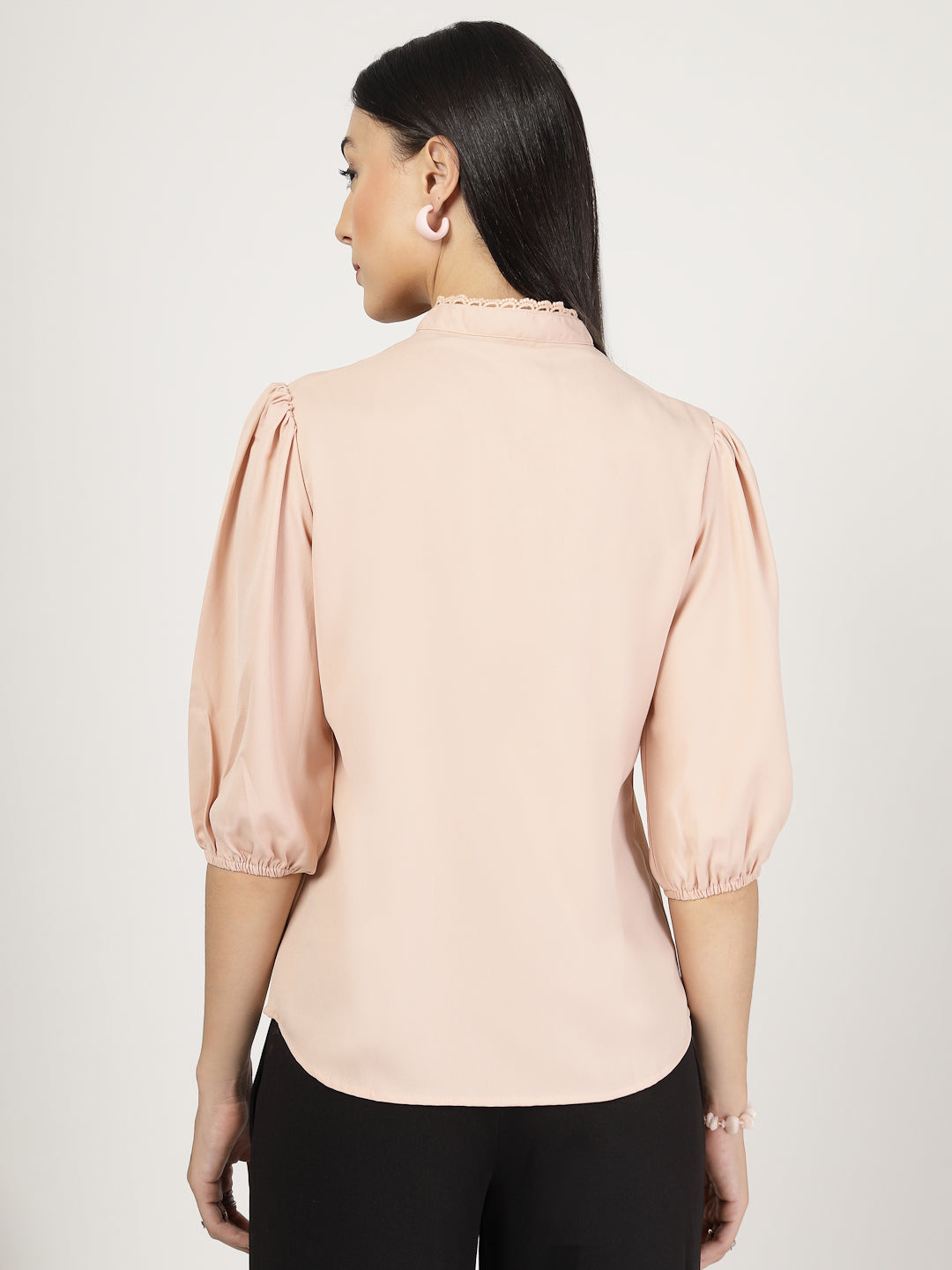 Style Quotient Womens Three-quarter Sleeve Shirt-Shirts-StyleQuotient