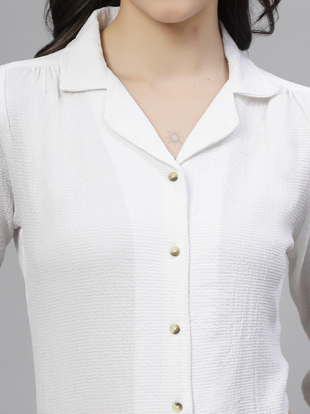 Style Quotient Women White shirt-Shirts-StyleQuotient