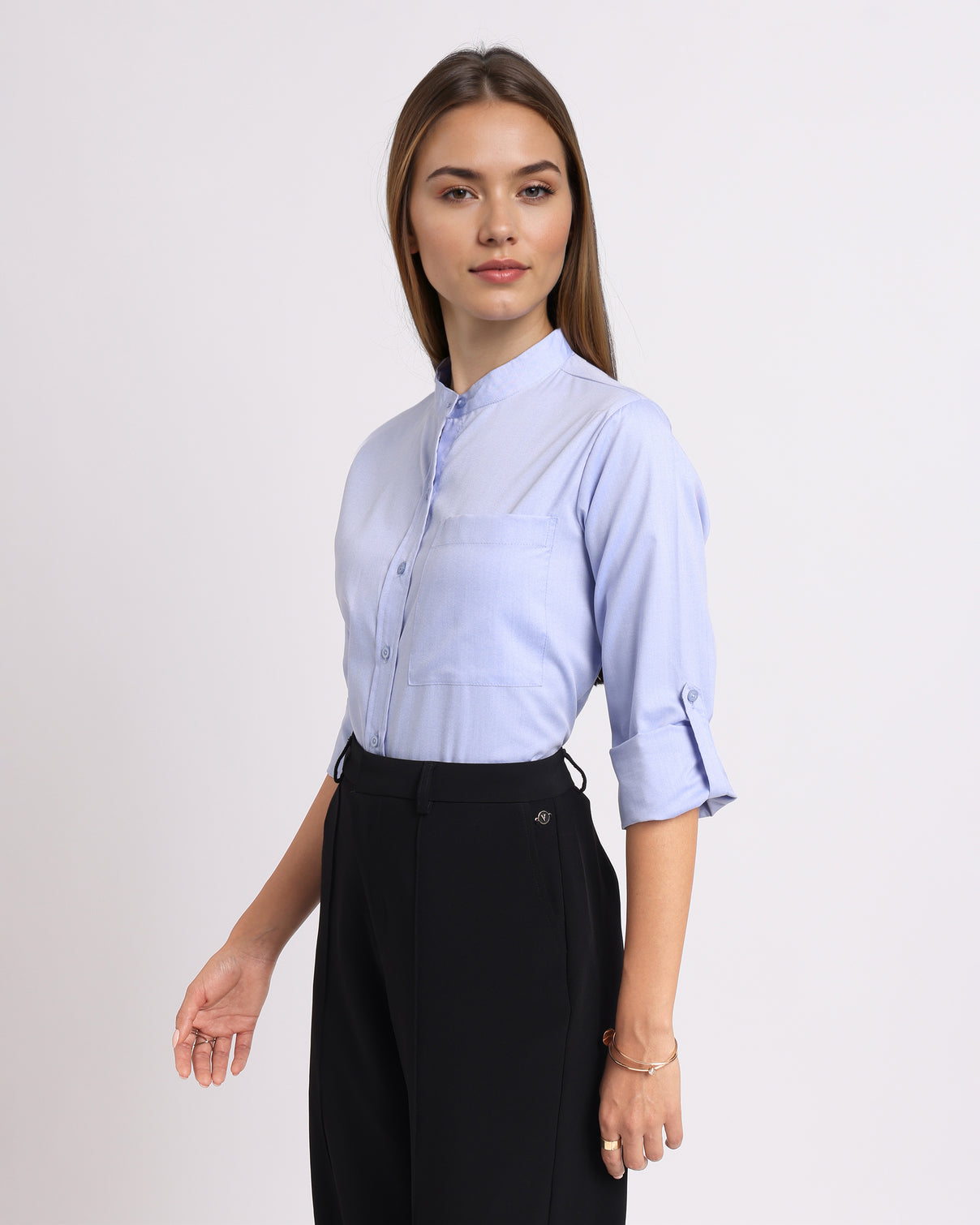 Style Quotient Women White Formal shirt-Shirts-StyleQuotient