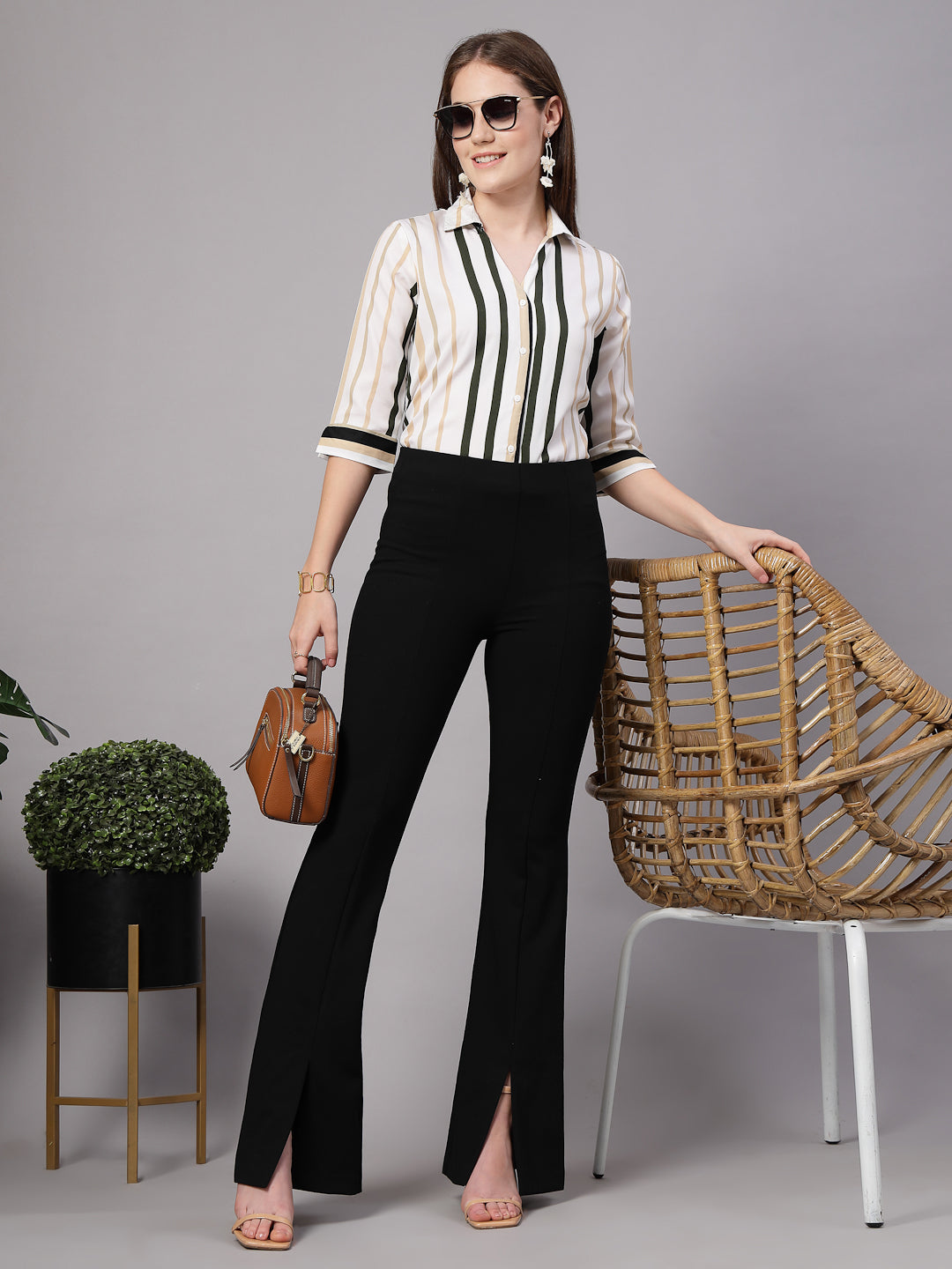 Style Quotient Women Multi color Formal Shirt-Shirts-StyleQuotient