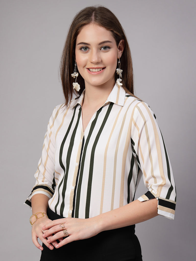 Style Quotient Women Multi color Formal Shirt-Shirts-StyleQuotient