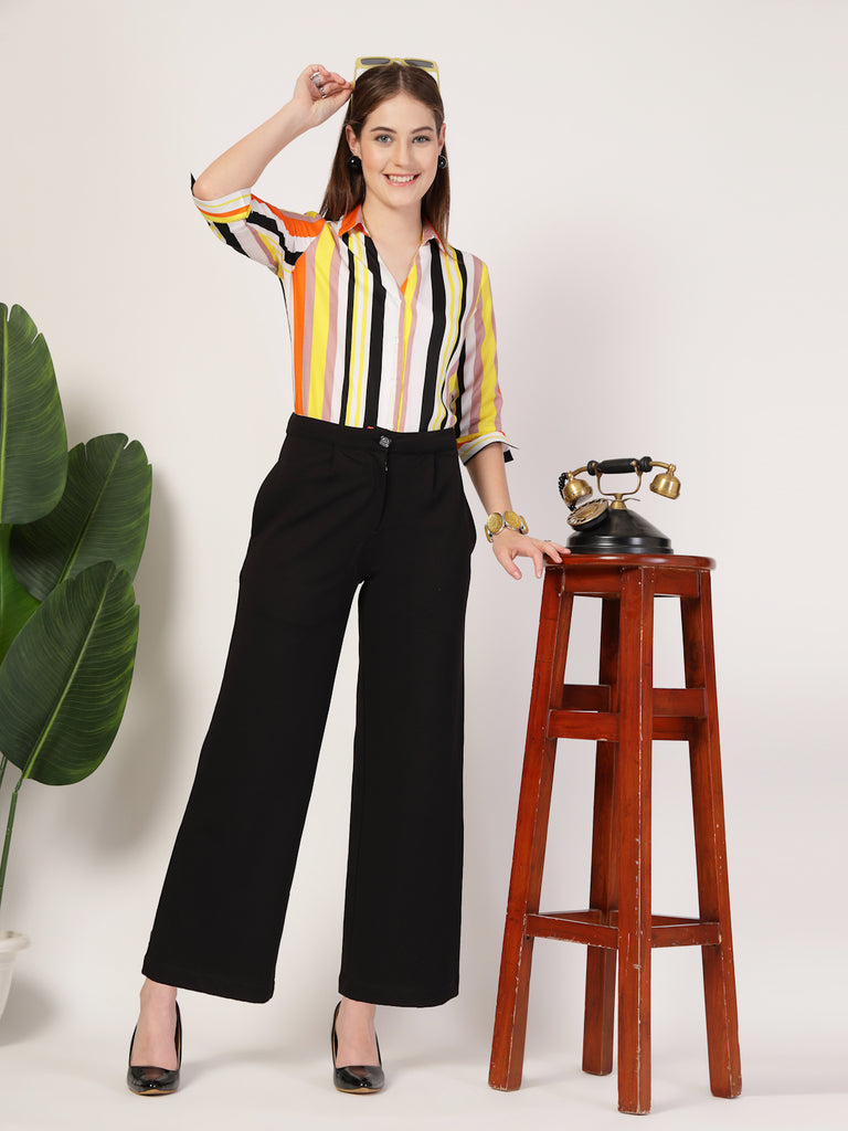 Style Quotient Women Multi color Formal Shirt-Shirts-StyleQuotient