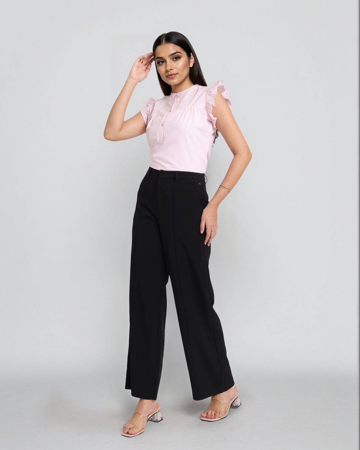 Style Quotient Women Pink Top-Tops-StyleQuotient