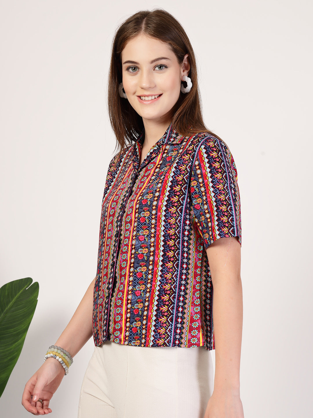 Style Quotient Women Multi printed shirt-Shirts-StyleQuotient