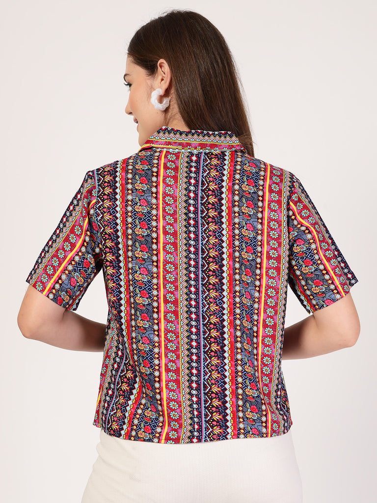 Style Quotient Women Multi printed shirt-Shirts-StyleQuotient