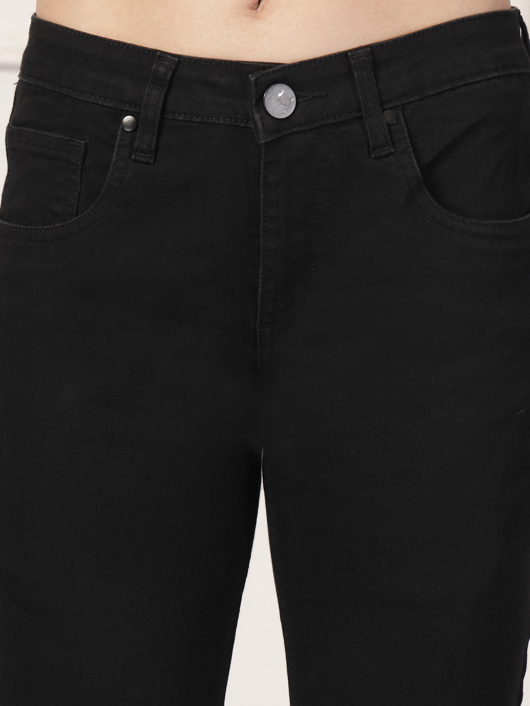 Style Quotient Women Black Slim Fit High Rise Stretchable Jeans-Jeans-StyleQuotient