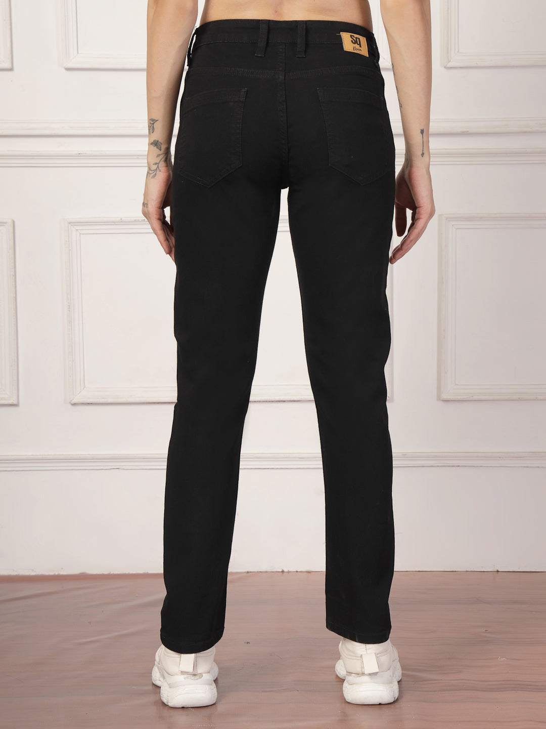 Style Quotient Women Black Slim Fit High Rise Stretchable Jeans-Jeans-StyleQuotient