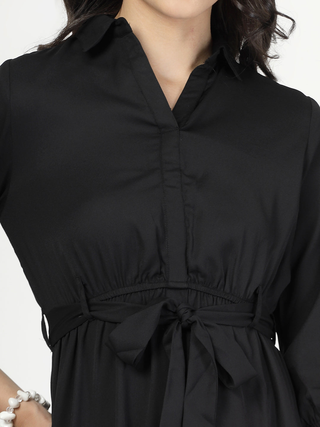 Style Quotient Women Black Dress-Dresses-StyleQuotient