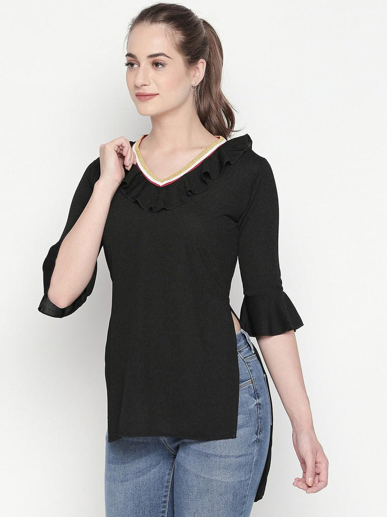 Style Quotient Womens Solid Regular Fit Tops-Tops-StyleQuotient