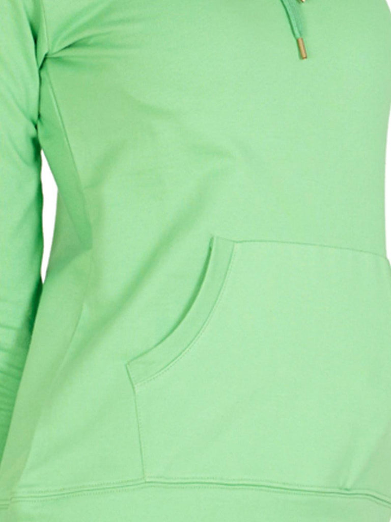 Style Quotient Women Green Round Neck Solid Fashion Tops-Tops-StyleQuotient