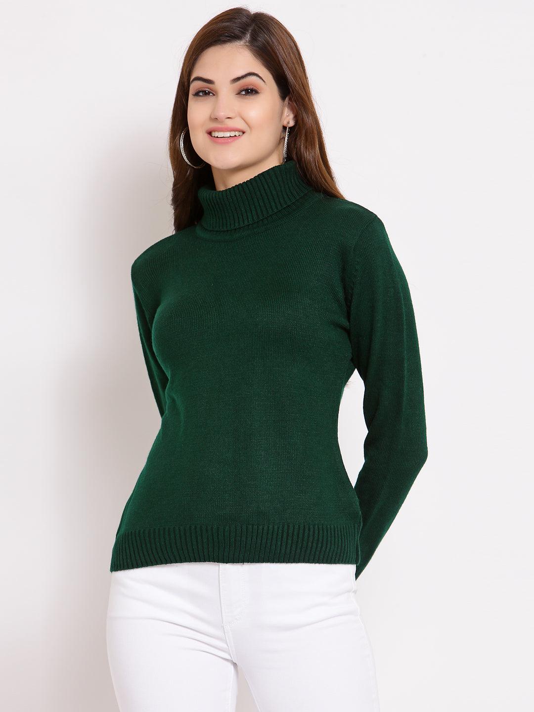 Style Quotient Womens Solid Sweaters-Sweaters-StyleQuotient