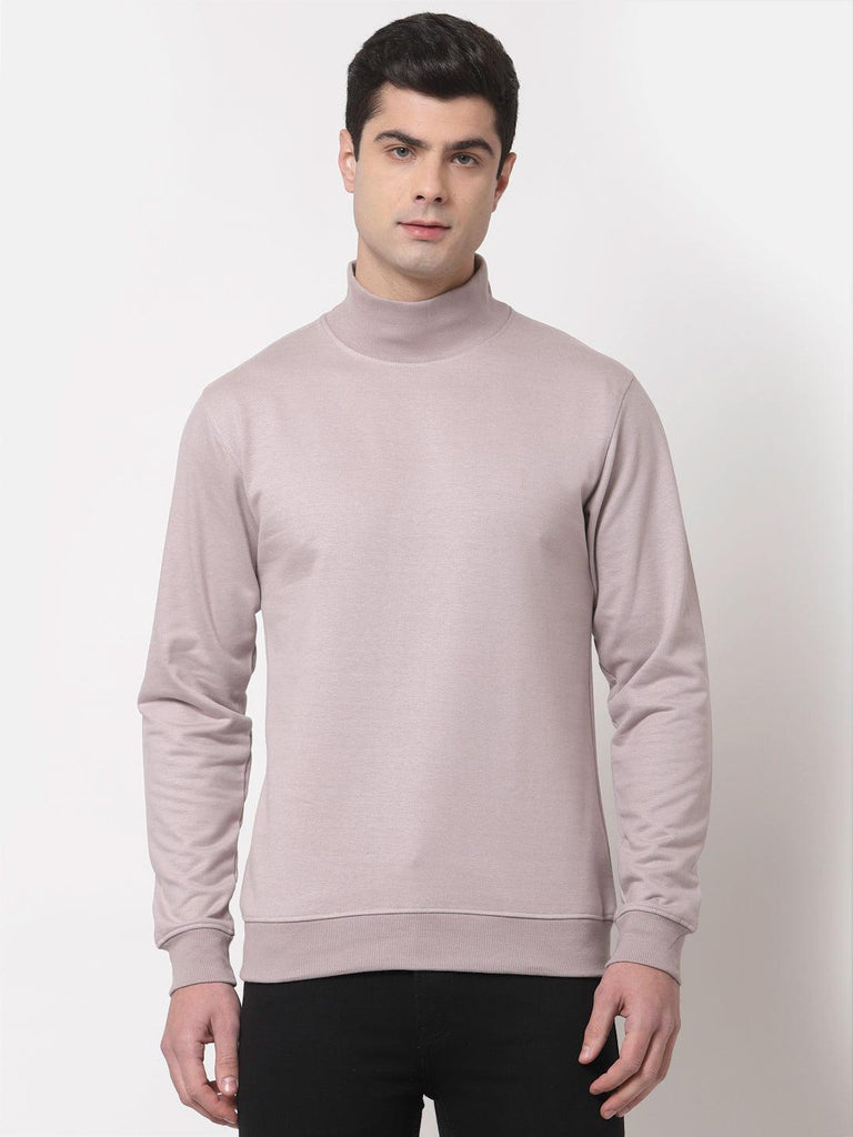 Style Quotient Men Purple Sweatshirt-Men's Sweatshirts-StyleQuotient