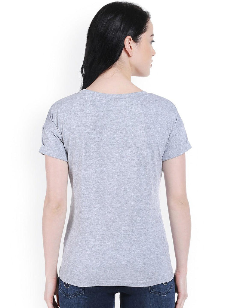 Style Quotient Womens Solid Regular Fit Tshirts-Tshirt-StyleQuotient