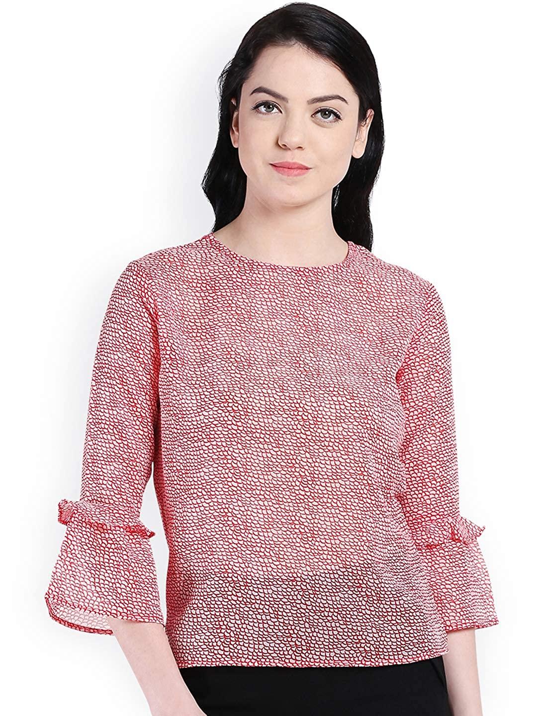 Style Quotient Womens Abstract Tops-Tops-StyleQuotient