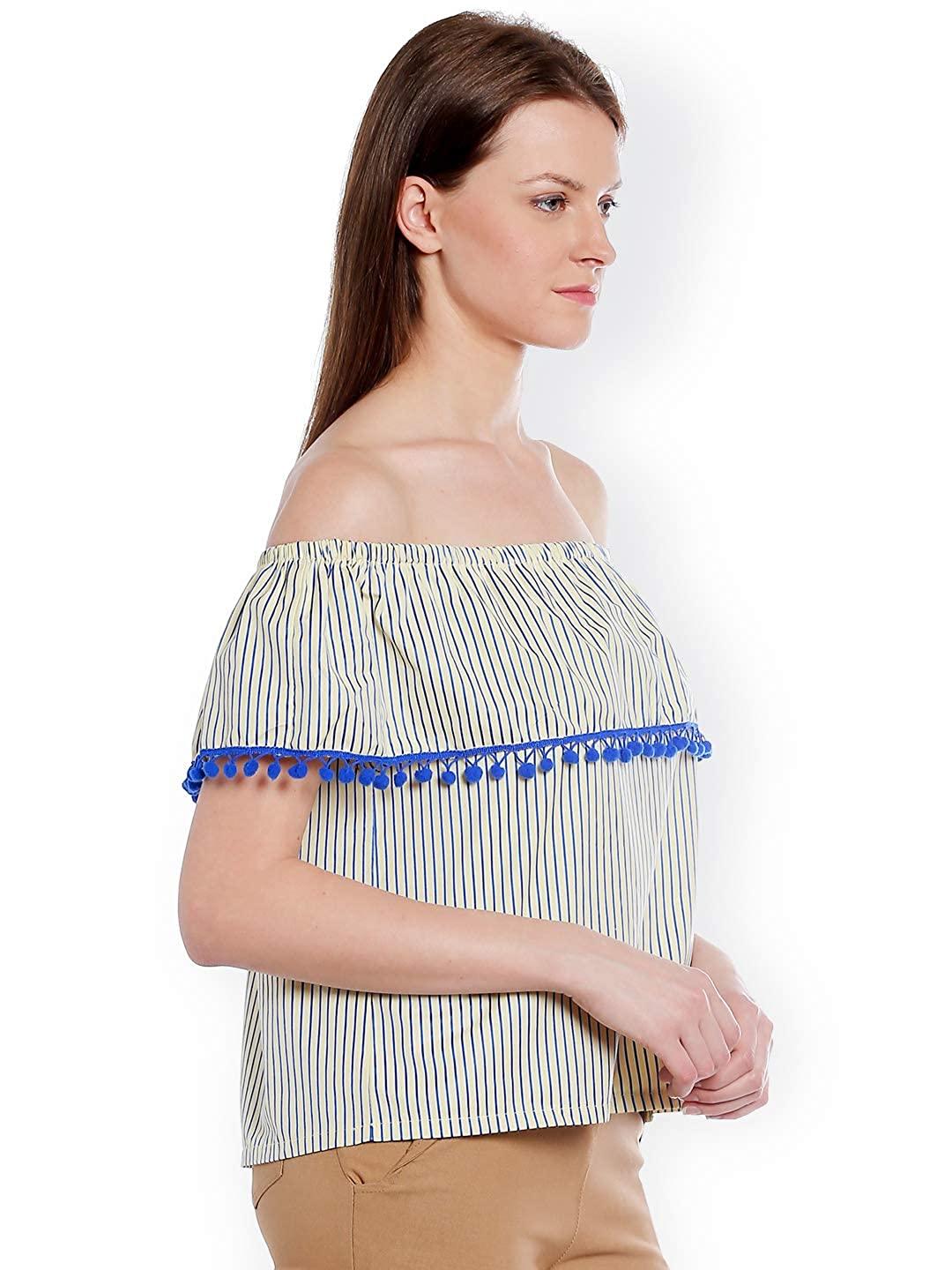 Style Quotient Womens Striped Tops-Tops-StyleQuotient