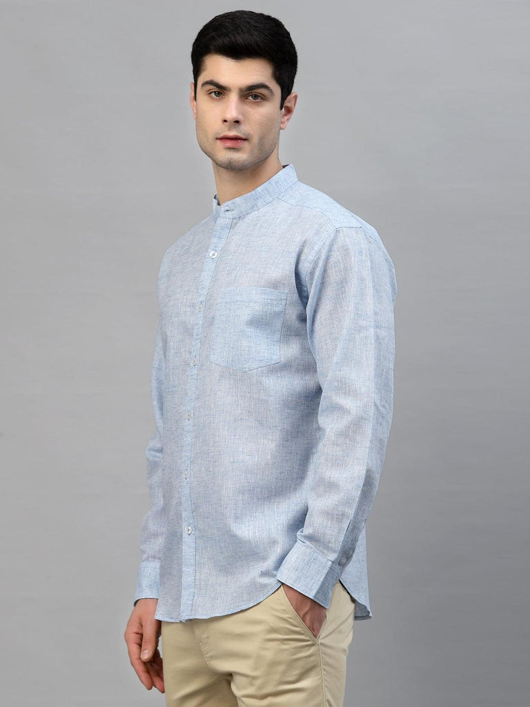 Style Quotient Men Blue Comfort Casual Shirt-Mens Shirt-StyleQuotient