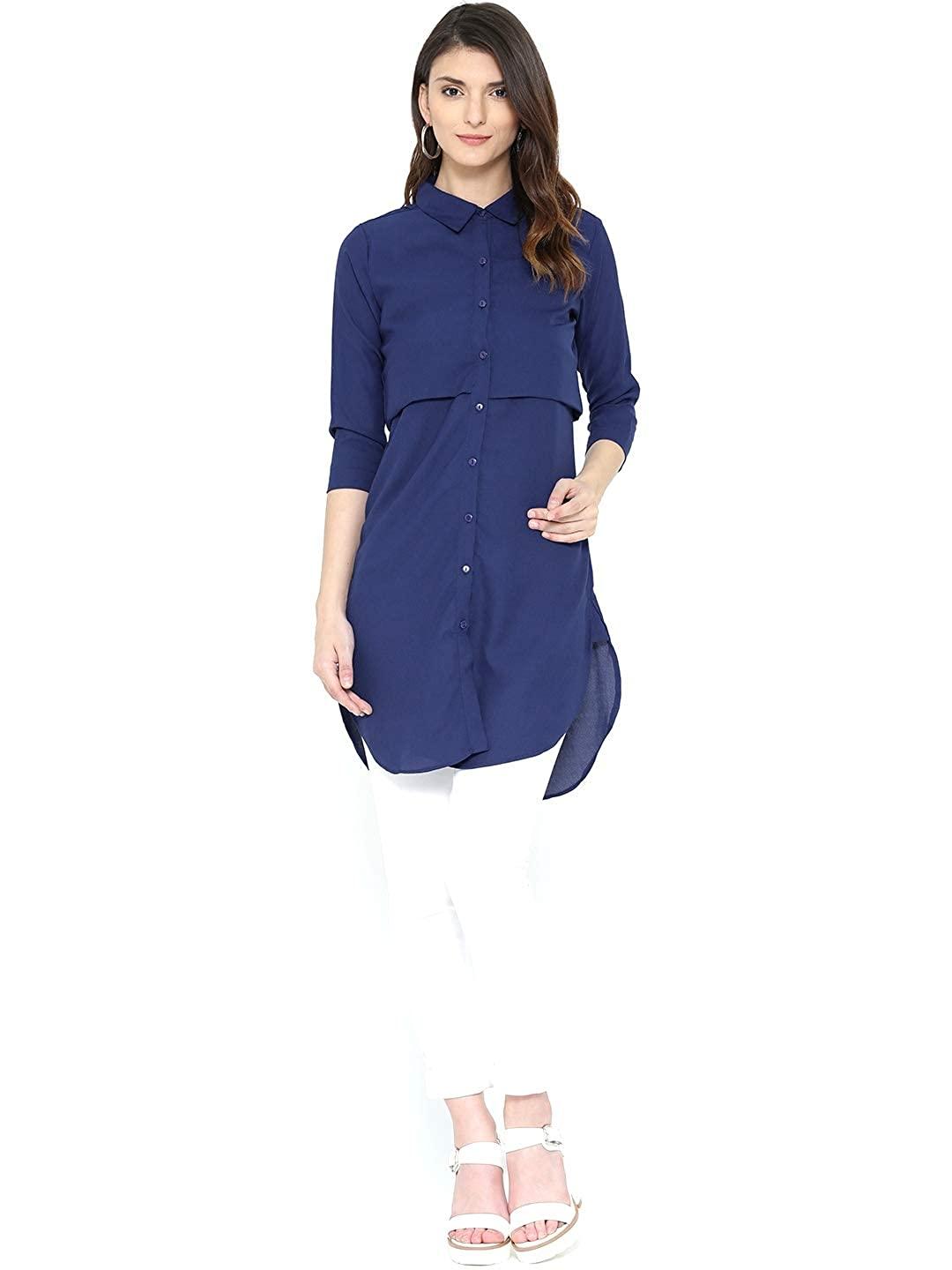 Style Quotient Womens Solid Tunics-Tunics-StyleQuotient