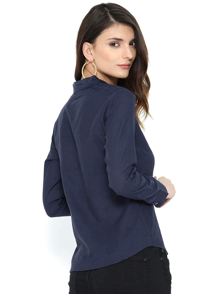 Style Quotient Womens Solid Regular Fit Shirts-Shirts-StyleQuotient