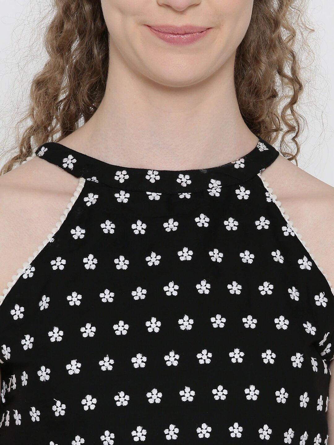 Style Quotient Womens Floral Print Tops-Tops-StyleQuotient