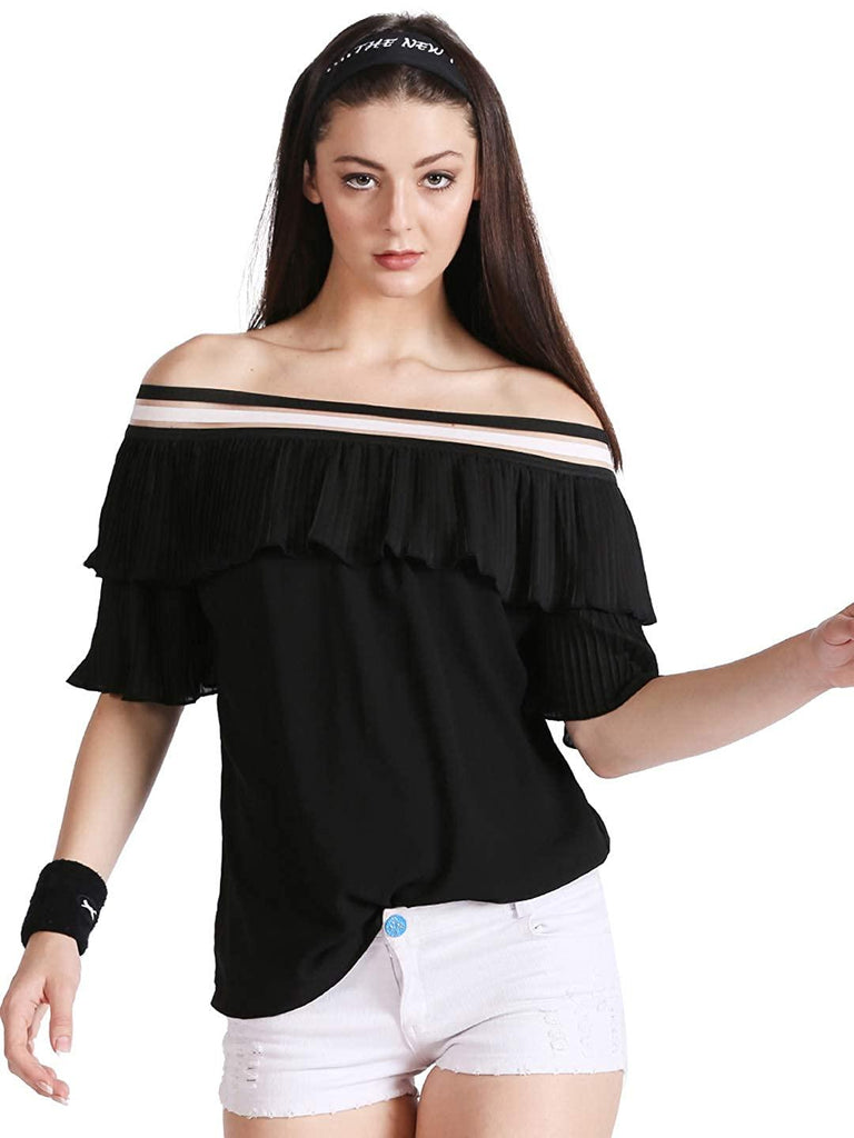 Style Quotient Womens Solid Regular Tops-Tops-StyleQuotient