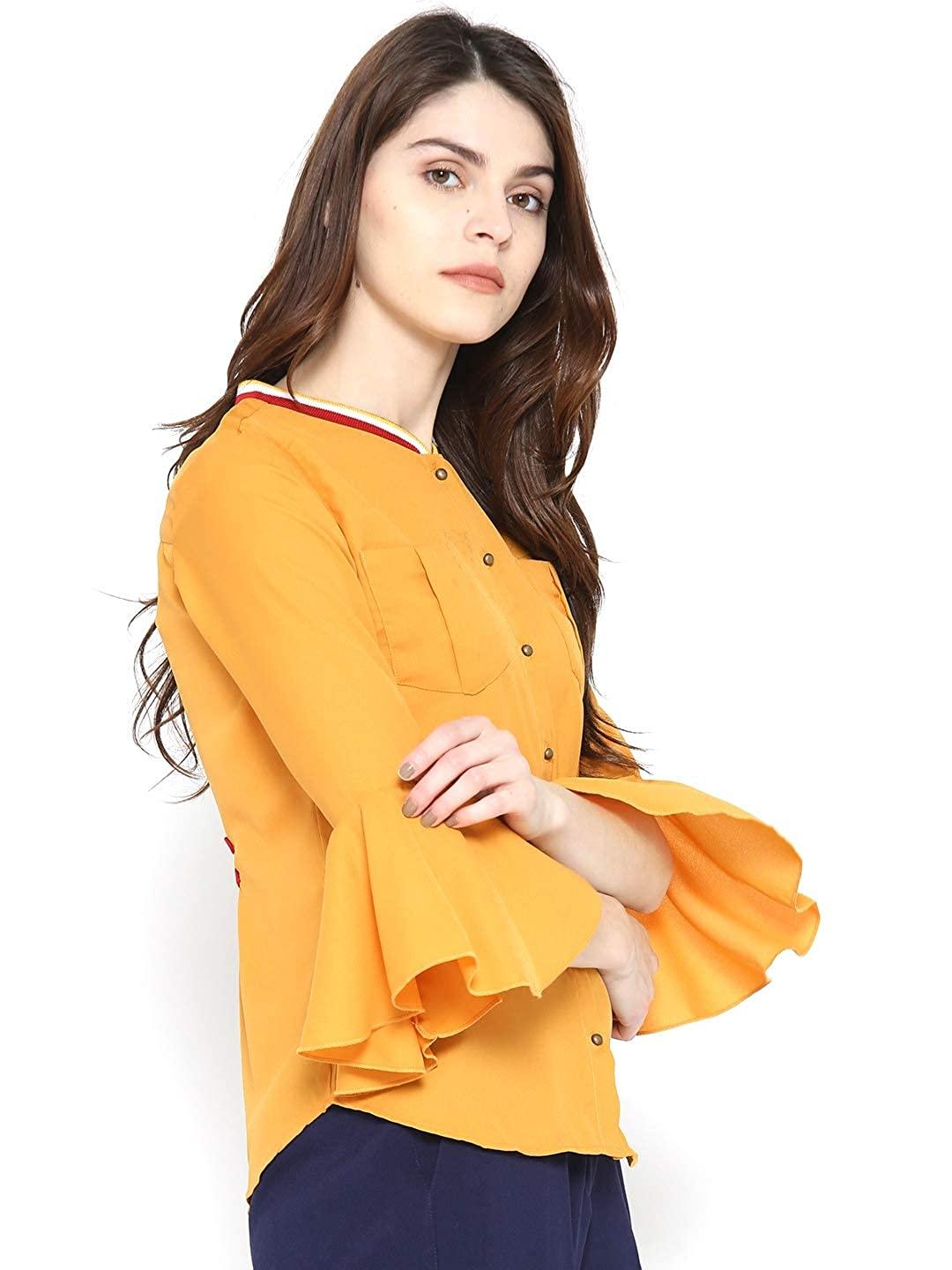 Style Quotient Womens Solid Regular Fit Shirts-Shirts-StyleQuotient