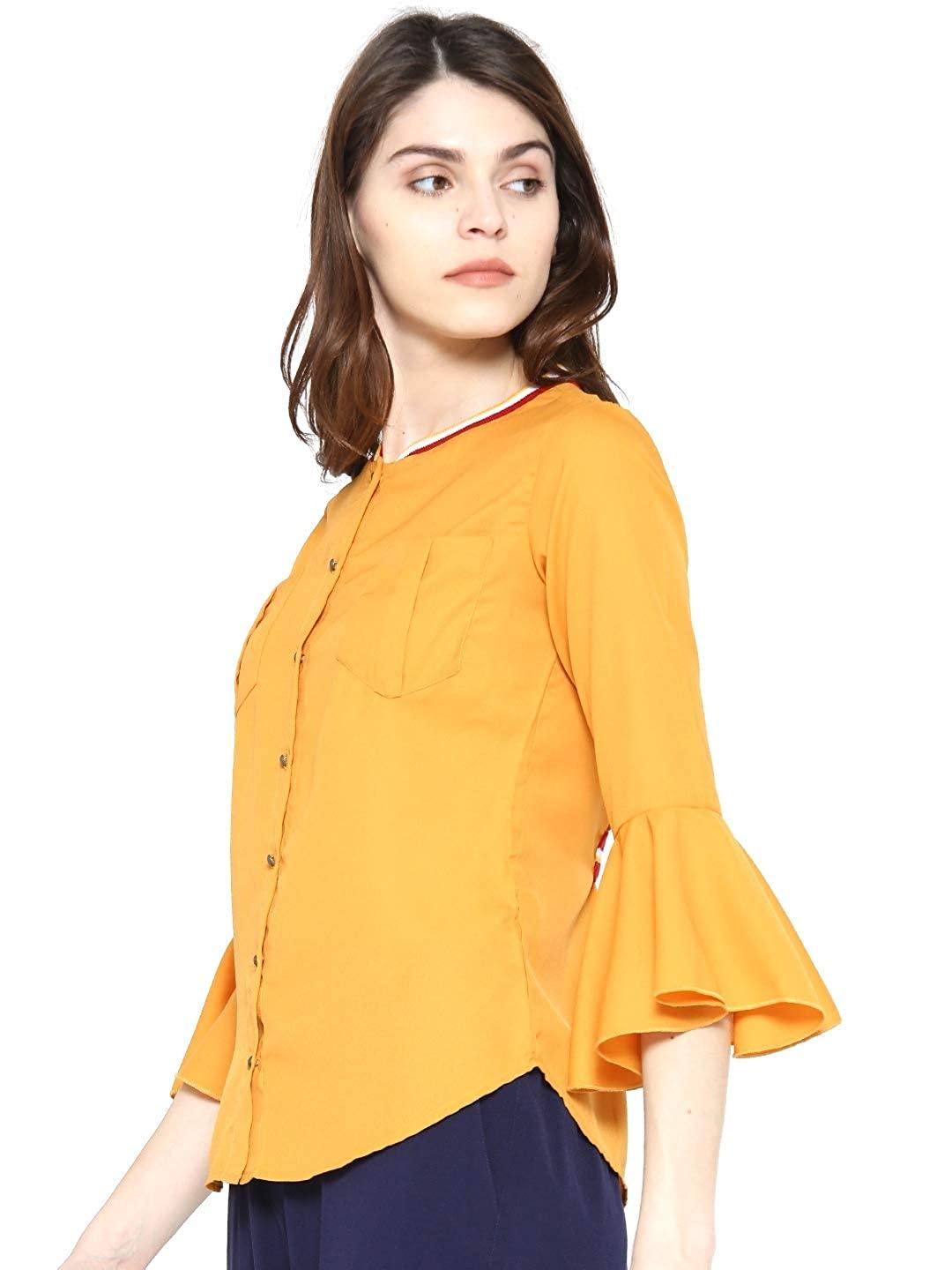 Style Quotient Womens Solid Regular Fit Shirts-Shirts-StyleQuotient