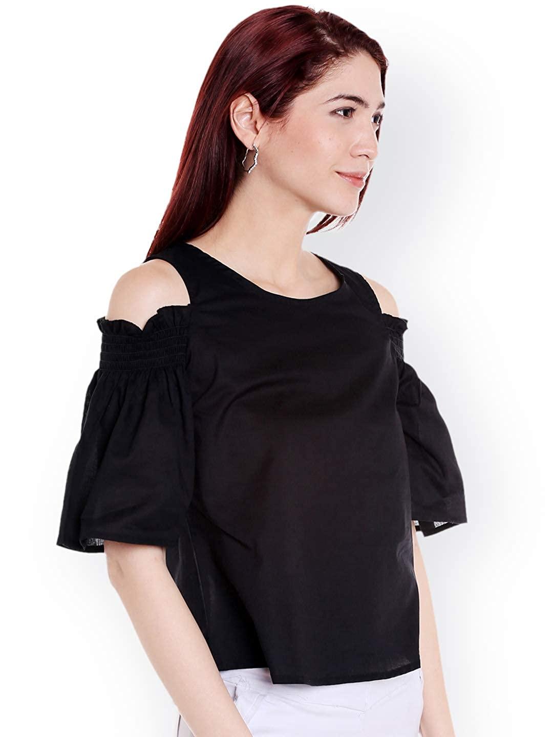 Style Quotient Womens Solid Tops-Tops-StyleQuotient