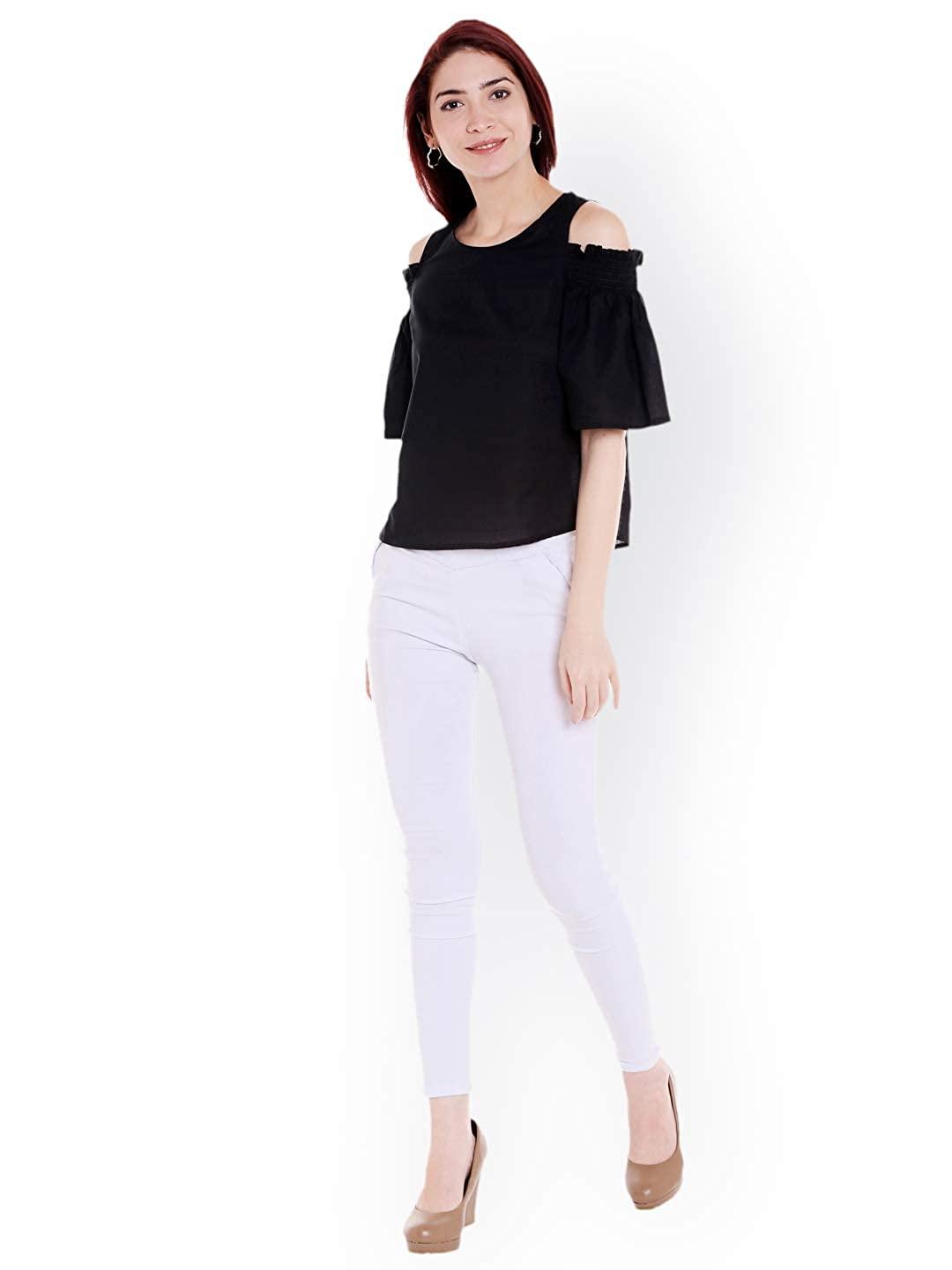 Style Quotient Womens Solid Tops-Tops-StyleQuotient