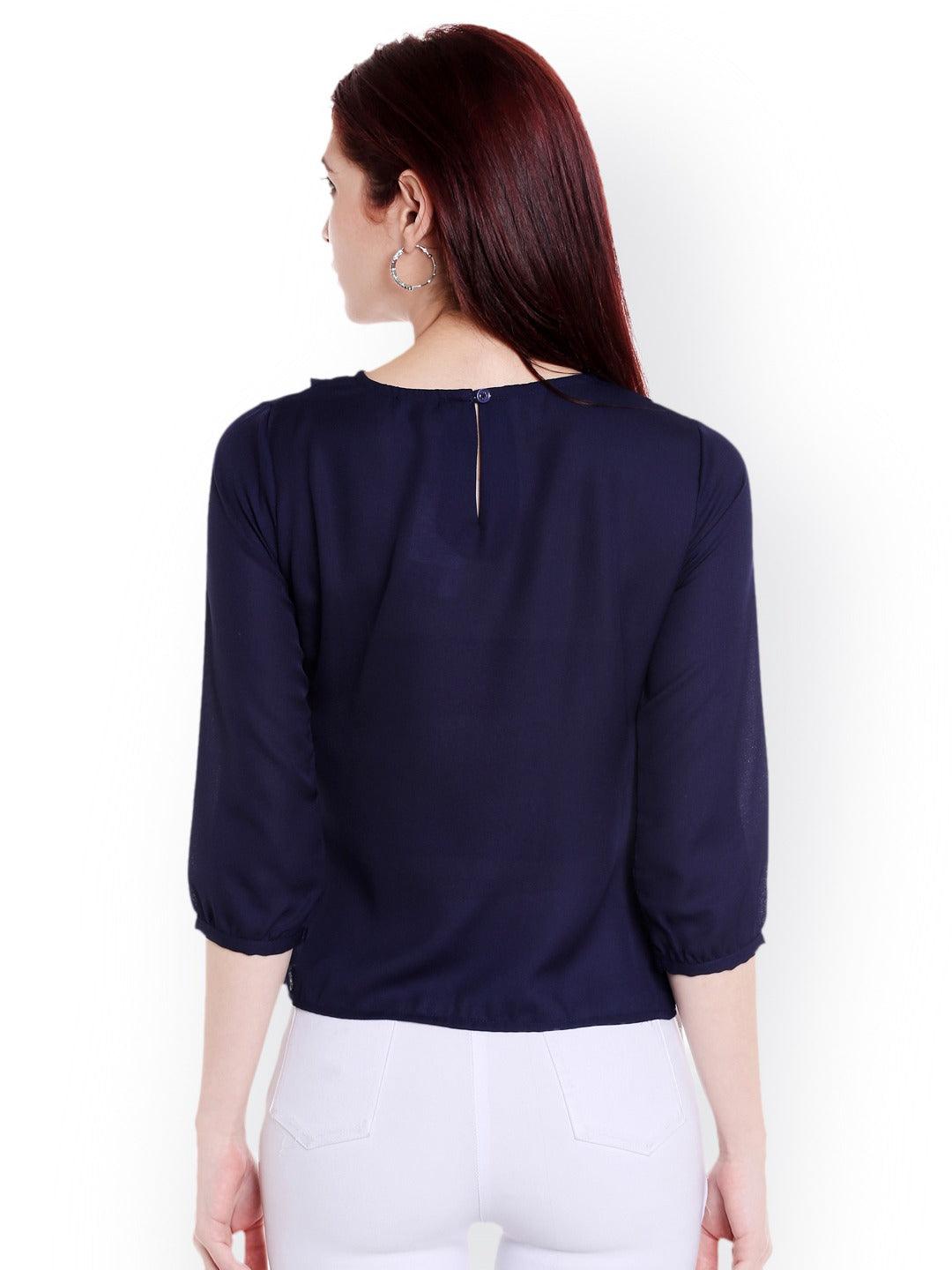 Style Quotient Womens Solid Tops-Tops-StyleQuotient