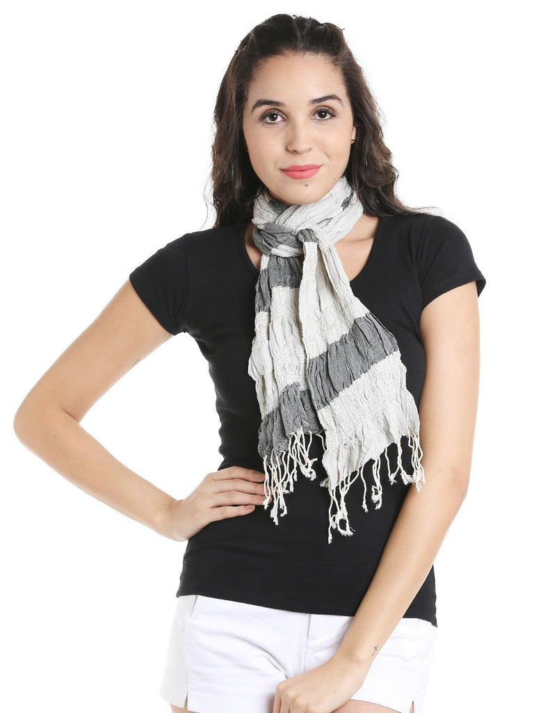 Style Quotient Womens Woven Design Stoles-Stoles & Scarves-StyleQuotient