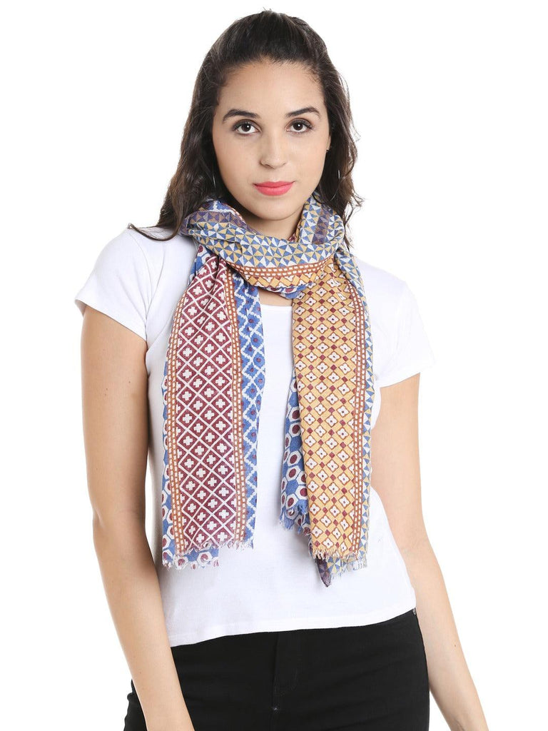 Style Quotient Womens Geometric Shawl-Shawl-StyleQuotient