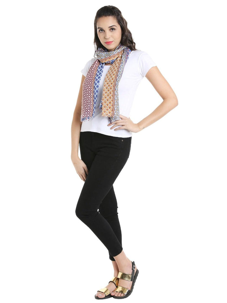 Style Quotient Womens Geometric Shawl-Shawl-StyleQuotient