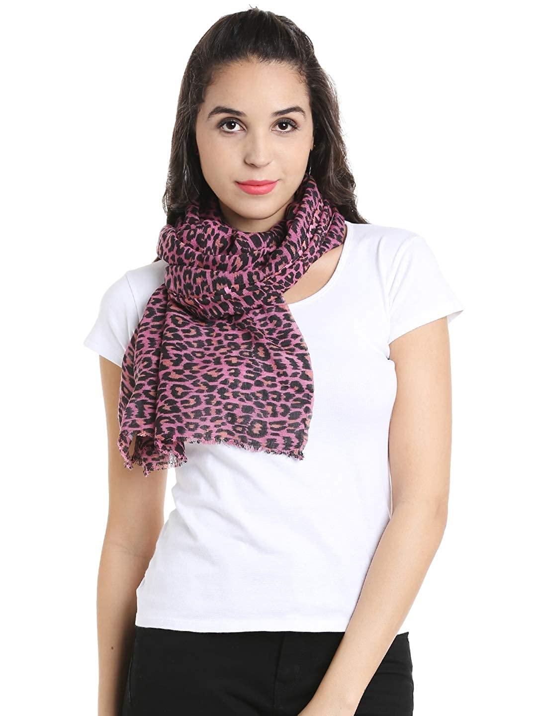 Style Quotient Womens Animal Print Shawl-Shawl-StyleQuotient