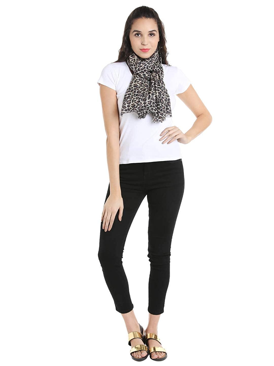 Style Quotient Womens Animal Print Shawl-Shawl-StyleQuotient