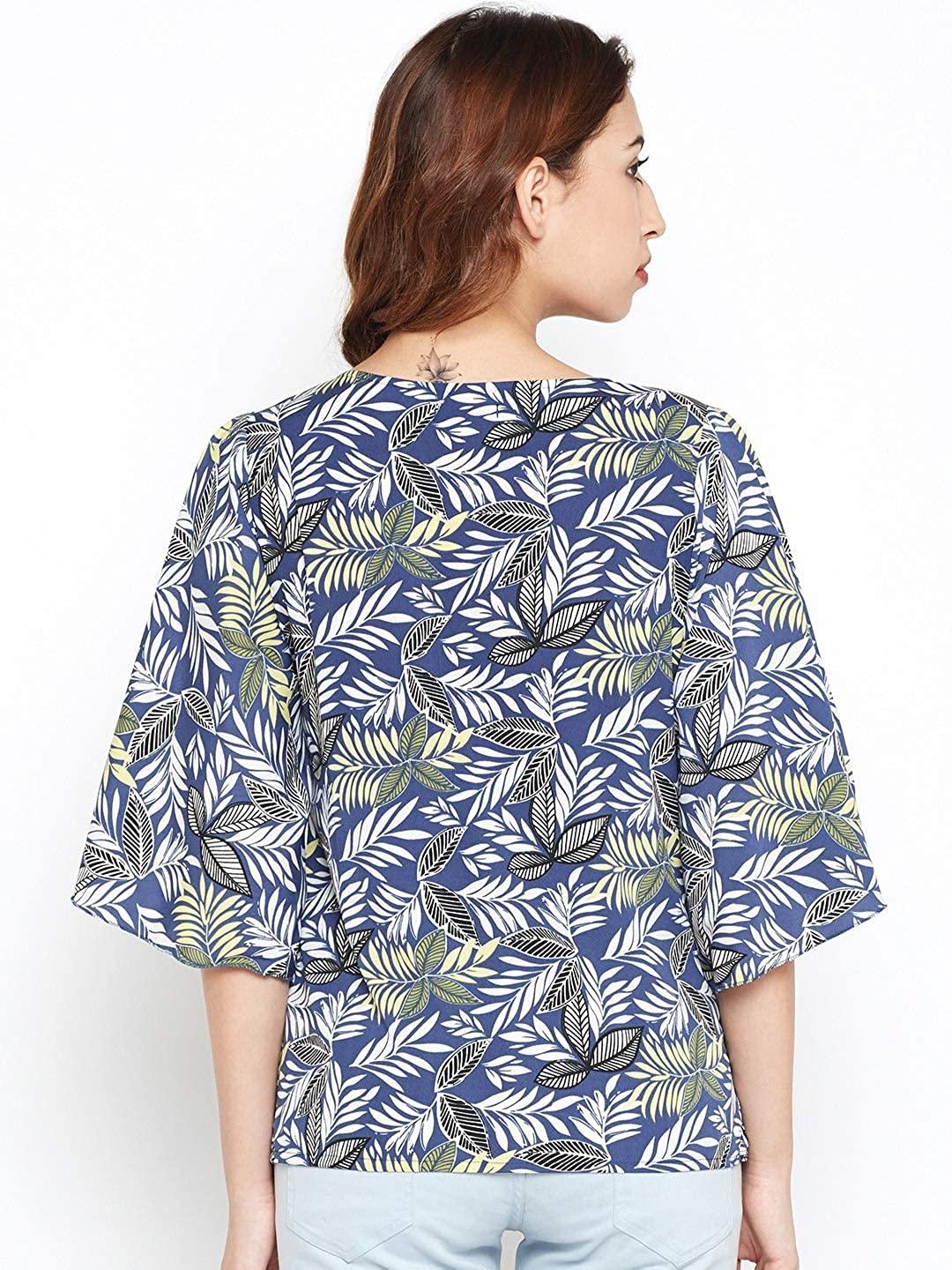 Style Quotient Womens Printed Regular Fit Tops-Tops-StyleQuotient